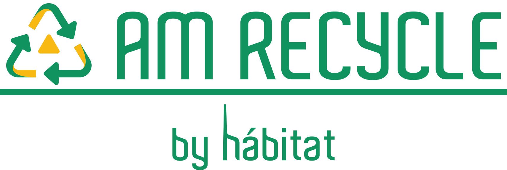 HÁBITAT AM RECYCLE logo, link to homepage